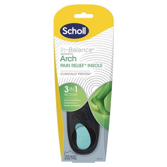Scholl In-Balance Large Ball of Foot & Arch Orthotic Insole - Auzzi Store