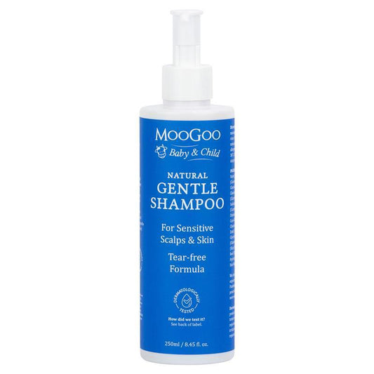MooGoo Baby & Child Gentle Shampoo 250ml - Soft & Safe Cleansing