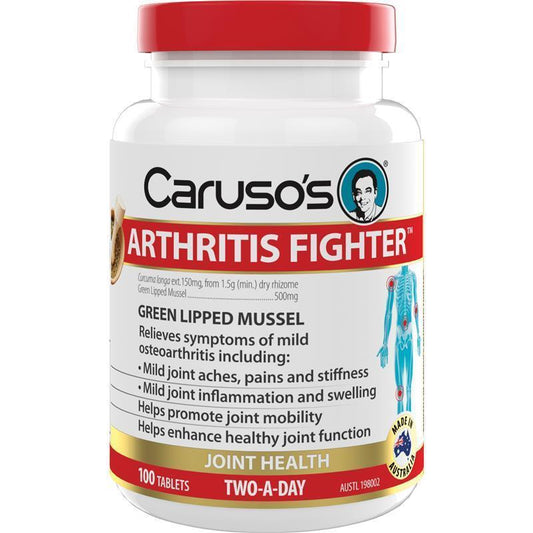 Caruso's Arthritis Fighter - 100 Tablets for Joint Health-Auzzi Store