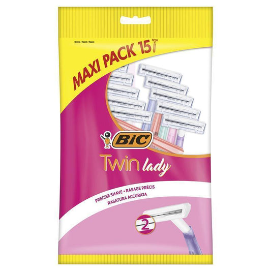 BIC Twin Blade Lady Disposable Razor for Women