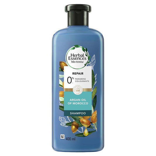 Herbal Essences Bio:Renew Repair Shampoo Argan Oil of Morocco 400ml - Nourishing Cleanser for Damaged Hair - Auzzi Store