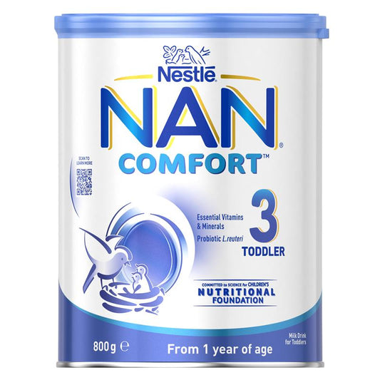 Nestle NAN COMFORT 3 Toddler Milk Drink Powder - 800g (1 Year+) – view 2