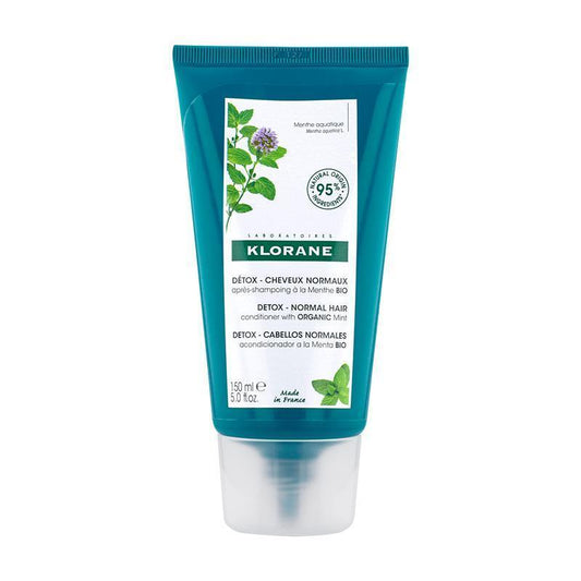 Klorane Organic Mint Scalp Protective Conditioner 150ml - Detoxifying & Hydrating - Auzzi Store