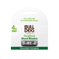 Bulldog Original Steel Blades - 4 Pack