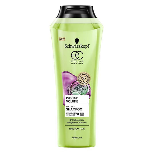 Schwarzkopf Extra Care Push Up Volume Shampoo - 400ml