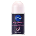 NIVEA Pearl And Beauty Fine Fragrance Black Pearls Roll On Deodorant 72H Protection 50ml