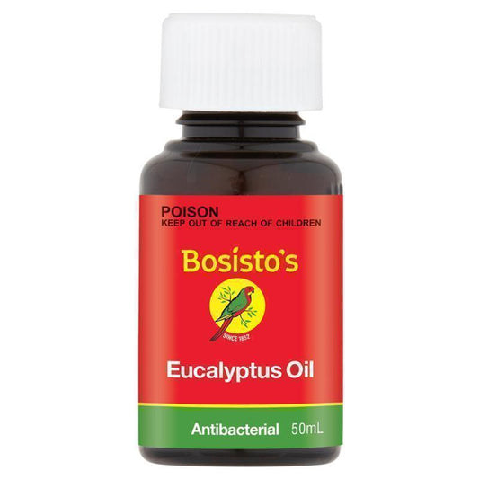 Bosisto's Eucalyptus Oil 50ml - Versatile Natural Antiseptic - Auzzi Store