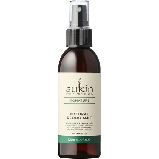 Sukin Natural Deodorant 125ml - Aluminium-Free Odour Protection-Auzzi Store