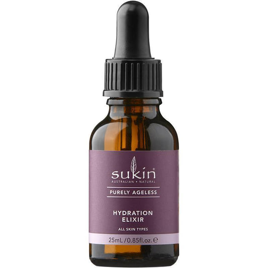 Sukin Purely Ageless Botanical Hydration Elixir 25ml - Natural Skin Revitalizer - Auzzi Store