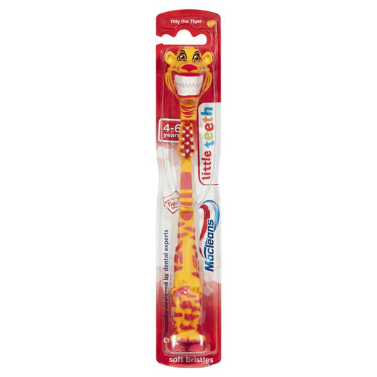 Macleans Little Teeth Soft Toothbrush for Kids 4-6 Years-Auzzi Store