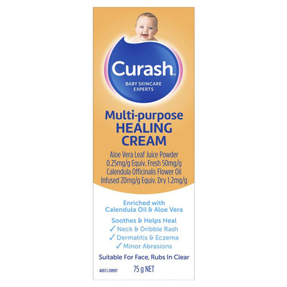Curash Babycare Multi-Purpose Healing Cream 75g - Soothing Relief for Baby's Skin-Auzzi Store