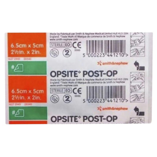 Opsite Post-Op 6.5cm x 5cm Waterproof Dressing - Auzzistore