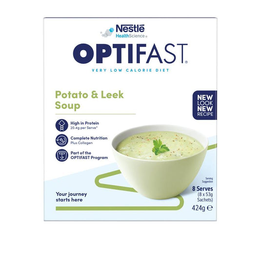 Optifast VLCD Soup Potato Leek - 8 x 53g for Weight Management – view 2
