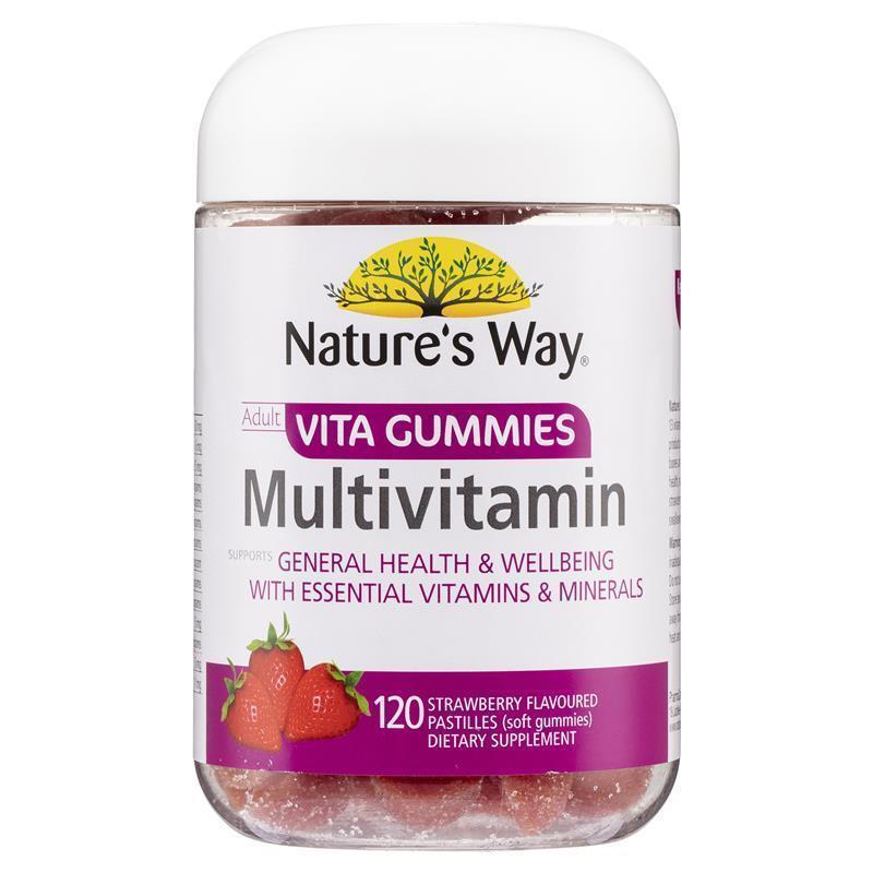 Nature's Way Adult Vita Gummies Multi-Vitamin 120 Gummies - Essential Nutrients-Auzzi Store