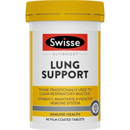 Swisse Ultiboost Lung Support - 90 Tablets for Respiratory Health-Auzzi Store