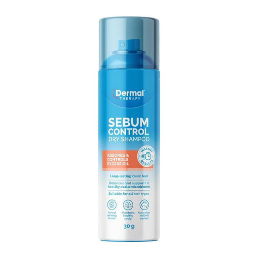 Dermal Therapy Sebum Control Dry Shampoo 50ml/30g - Oil Absorbing Formula