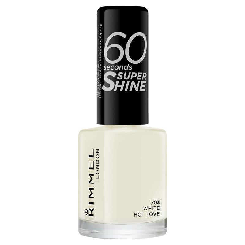 Rimmel 60 Seconds Nail Polish White Hot Love