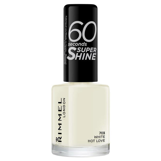 Rimmel 60 Seconds Nail Polish White Hot Love