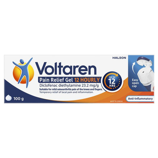 Voltaren Pain Relief Gel 12 Hourly – 100g-Auzzi Store