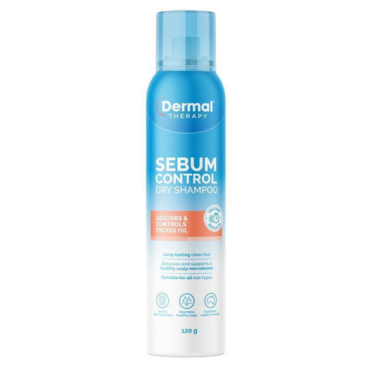 Dermal Therapy Sebum Control Dry Shampoo 200ml/120g - Oil Absorbing Solution