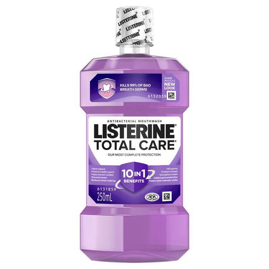 Listerine Total Care Antibacterial Mouthwash - 250mL - Auzzistore