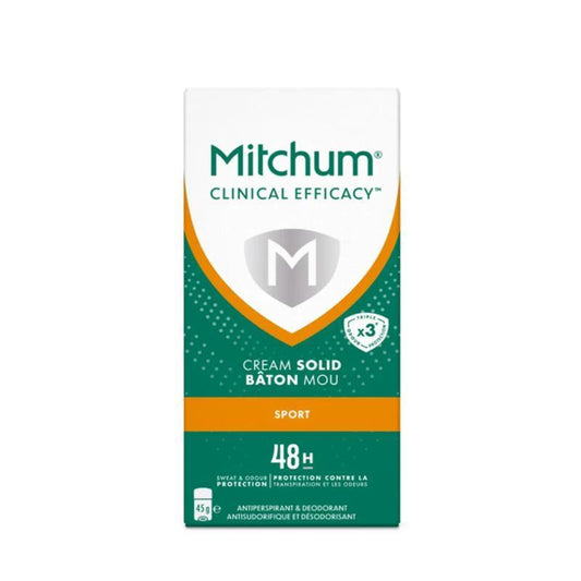 Mitchum Clinical Sport Deodorant Stick for Men, 45g – 48H Odor Control - Auzzistore