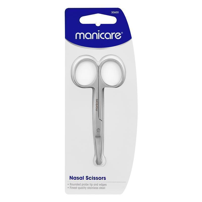 Manicare Tools Stainless Steel Nasal & Ear Hair Scissors