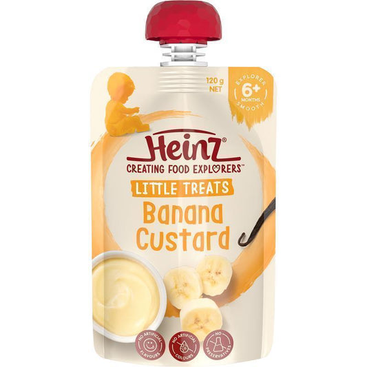 Heinz Banana Custard Pouch 120g (6m+)-Auzzi Store