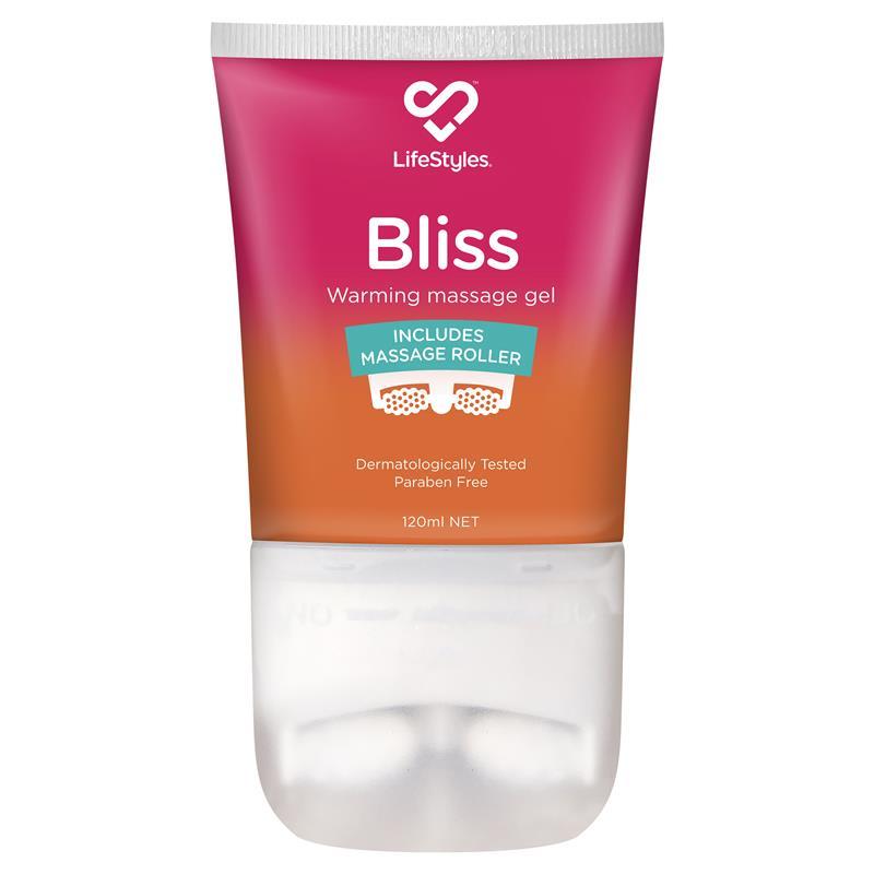 LifeStyles Bliss Warming Massage Roller Gel - 120ml