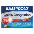 Ease a Cold Cold & Congestion Day & Night 30 Capsules - Fast Relief Formula