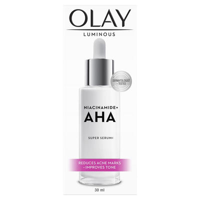 Olay Luminous Niacinamide + AHA Face Super Serum 30 ml