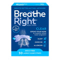 Breathe Right Clear Large Nasal Congestion Strips - 30 Count