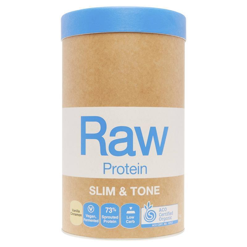 Amazonia RAW Slim & Tone Protein Vanilla & Cinnamon 1kg - Metabolism Support-Auzzi Store