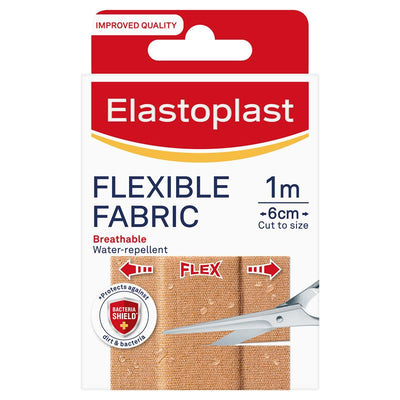 Elastoplast Flexible Fabric Dressing - 6cm x 10cm, 10 Pack