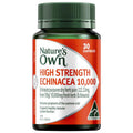 Nature's Own High Strength Echinacea 10,000mg 30 Capsules - Immune Support