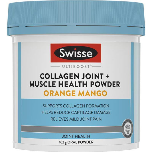 Swisse Collagen Joint + Muscle Health Powder 162g - Support for Active Lifestyles