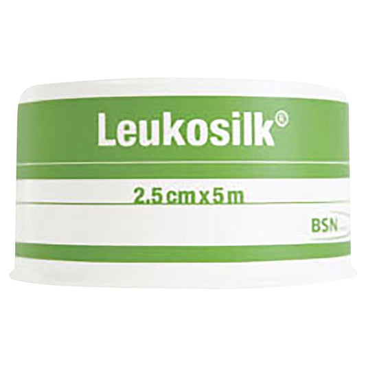 Leukosilk Medical Tape 2.5cm x 5m - Gentle on Sensitive Skin-Auzzi Store