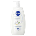 NIVEA Coconut & Jojoba Oil Body Wash 1L – Moisturizing & pH Balanced