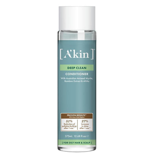 A'kin Deep Clean Conditioner 375ml - Nourish Oily Hair - Auzzistore