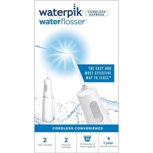 Waterpik Cordless Express Water Flosser - White - 1 Pack