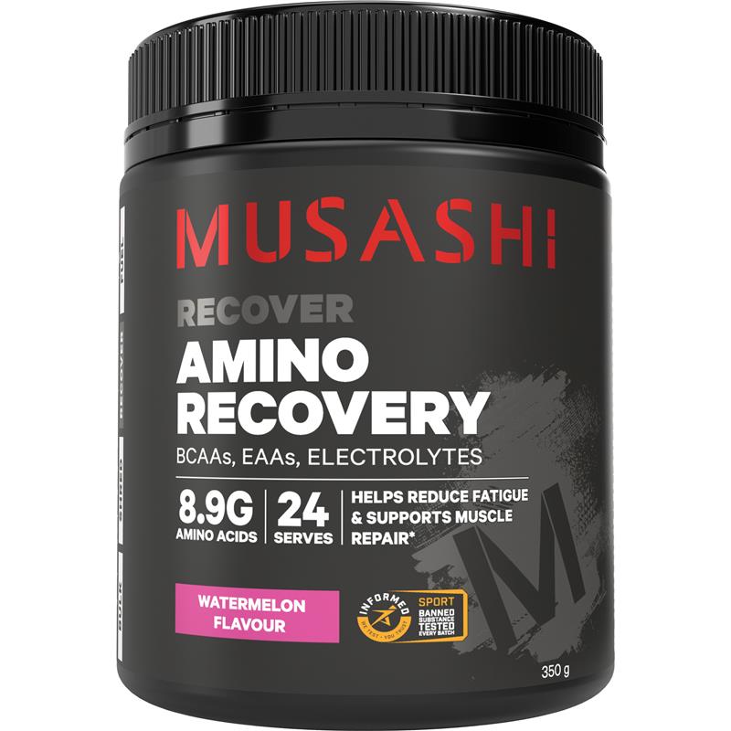 Musashi Amino Recovery Watermelon 350g - Hydration & Muscle Support-Auzzi Store