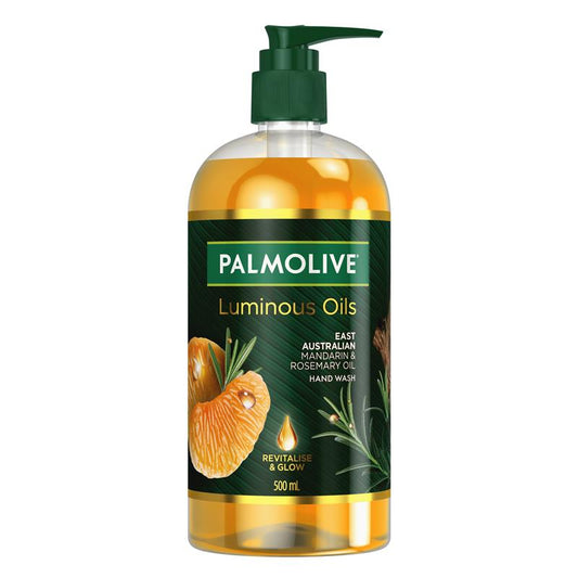 Palmolive Luminous Oils Hand Wash Mandarin & Rosemary Oil 500ml - Luxurious Clean-Auzzi Store