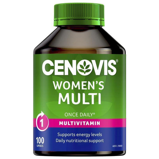 Cenovis Women's Daily Multivitamin & Mineral Capsules - 100