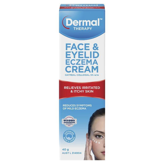 Dermal Therapy Face & Eyelid Eczema Cream 40g - Relief for Eczema-Prone Skin - Auzzi Store