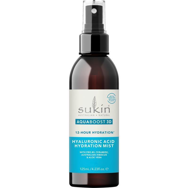 Sukin Aquaboost 3D Hyaluronic Acid Hydration Mist 125ml - Ultimate Skin Hydrator