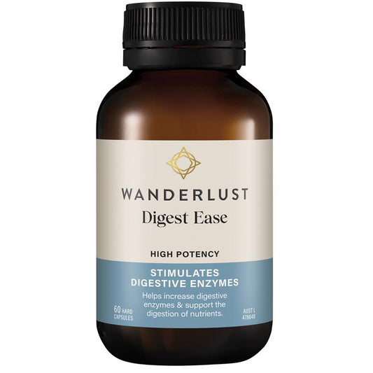 Wanderlust Digest Ease - 60 Capsules-Auzzi Store
