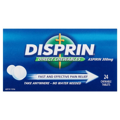 Disprin Direct 24 Chewable Tablets for Fast Pain Relief