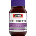 Swisse Ultiboost Iron + Probiotic 30 Tablets - Natural Iron Support