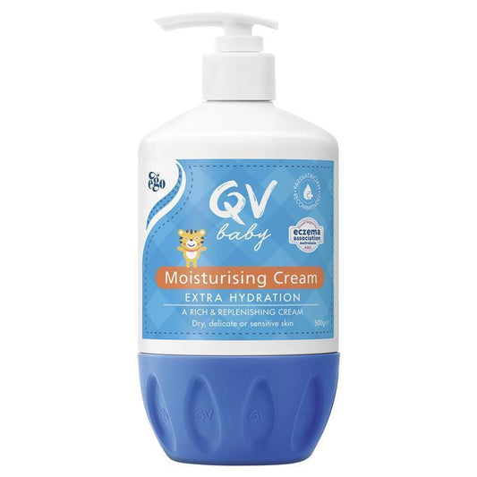 Ego QV Baby Moisturising Cream 500g - Nourishing Protection for Delicate Skin - Auzzi Store