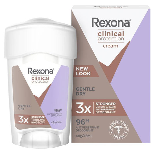 Rexona Women Clinical Protection Gentle Dry Antiperspirant 45ml
